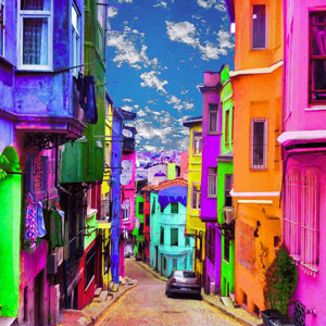 رنگارنگ ترین شهرهای جهان